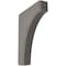 Ekena Millwork 1 3/4"W x 8"D x 10"H Clarksville Wood Vintage Decor Bracket, Reclaimed Grey BKTWD02X08X10CVGY - alternate 1